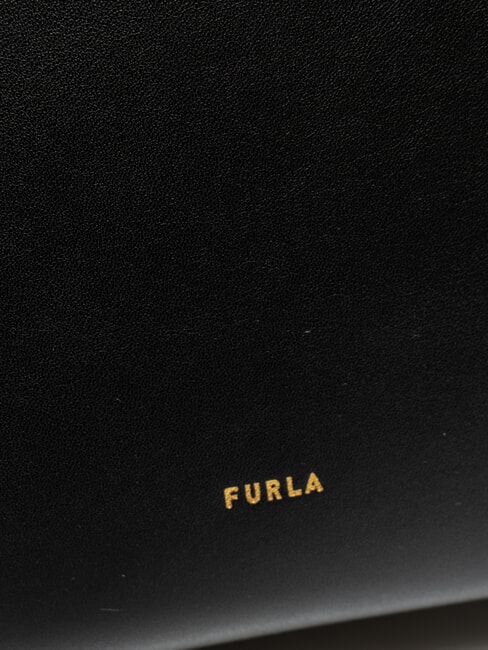 GOCCIA  Leder-Einkaufstasche Schwarz - Damentaschen