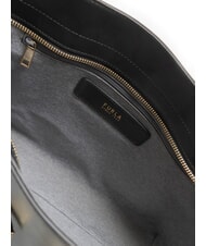 FURLA GOCCIA  Leder-Einkaufstasche Schwarz - Damentaschen - 6