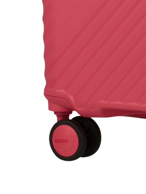 DIABLAST Mittelgro&szlig;er Trolley, erweiterbar, mit TSA-Schloss rosa Glitch - Harte Trolleys