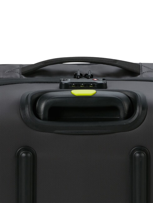 URBAN TRACK Reisetasche, Handgep&auml;ck, mit Rollen Schwarz/Limette - Reisetaschen