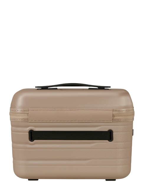 FLASHLINE Stabiler Kosmetikkoffer mit Schultergurt elfenbeingold - Beauty-Case