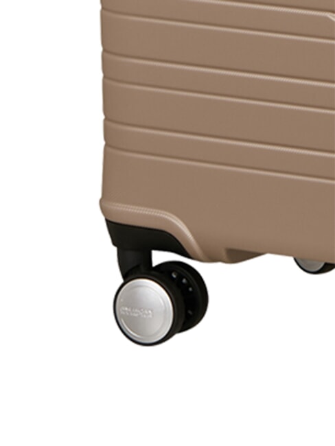 FLASHLINE Mittelgro&szlig;er erweiterbarer Trolley elfenbeingold - Harte Trolleys