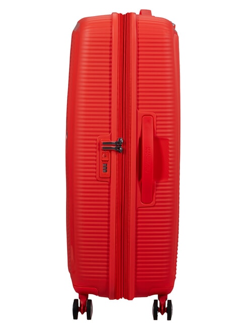 Trolley SOUNDBOX, gro&szlig;, erweiterbar Neonorange - Harte Trolleys