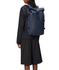 RAINS ROLLTOP RUCKSACK Rucksack Marine - Rucks&auml;cke f&uuml;r Schule &amp; Freizeit - 3