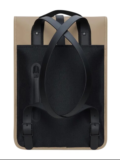 BACKPACK MINI Wasserdichter Rucksack Beige - Rucks&auml;cke f&uuml;r Schule &amp; Freizeit