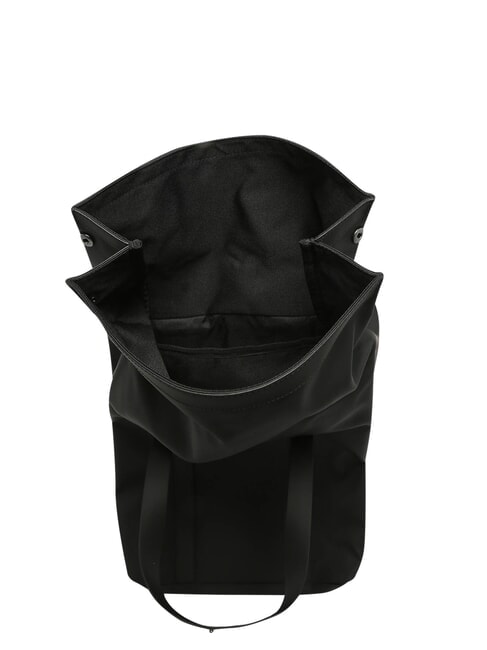 2 WAY Rucksack / Handtasche Schwarz - Rucks&auml;cke f&uuml;r Schule &amp; Freizeit