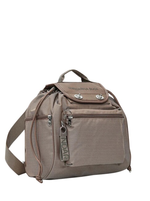 MD20 Rucksack mit Klappe Taupe - Damentaschen