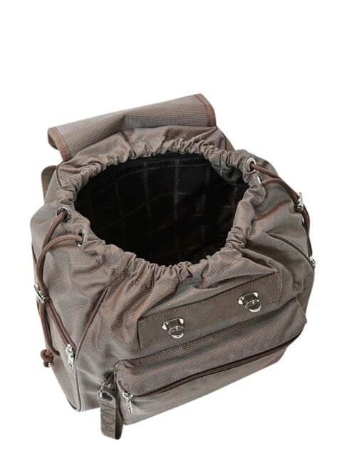 MD20 Rucksack mit Klappe Taupe - Damentaschen