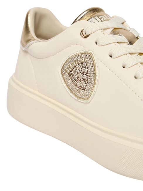VENUS Turnschuhe Creme/Platin - Damenschuhe