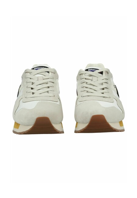 QUEENS Turnschuhe marineblau/braun - Herrenschuhe