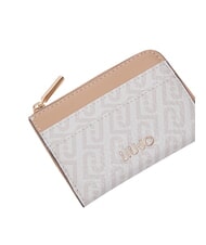 LIUJO CALIWEN Zip-Kartenhalter nat&uuml;rlich/dunkelpulver - Brieftaschen Damen - 3