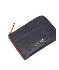 LIUJO CALIWEN Kartenetui / M&uuml;nzb&ouml;rse SCHWARZ - Brieftaschen Damen - 3
