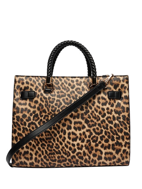 MANHATTAN Handtasche mit Schulterriemen nat&uuml;rlicher Fleck. - Damentaschen