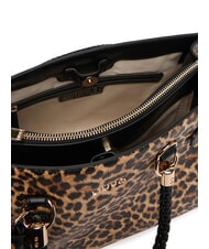 LIUJO MANHATTAN Handtasche mit Schulterriemen nat&uuml;rlicher Fleck. - Damentaschen - 5