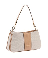 LIUJO EMATITE Schultertasche mit Schultergurt nat&uuml;rlich/dunkelpulver - Damentaschen - 2