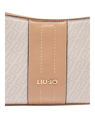 LIUJO EMATITE Schultertasche mit Schultergurt nat&uuml;rlich/dunkelpulver - Damentaschen - 4