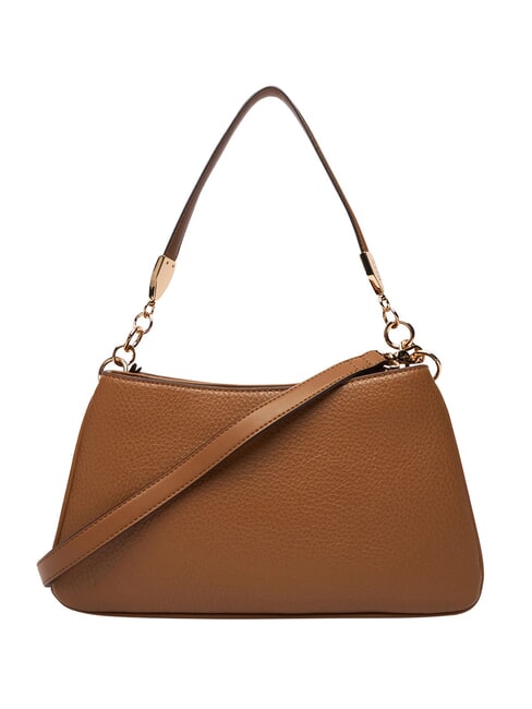 EMATITE Schultertasche mit Schultergurt Nuss - Damentaschen