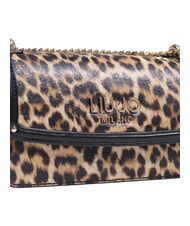 LIUJO EVRIM Mini-Schultertasche / Umh&auml;ngetasche nat&uuml;rlicher Fleck. - Damentaschen - 3
