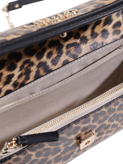 EVRIM Mini-Schultertasche / Umh&auml;ngetasche nat&uuml;rlicher Fleck. - Damentaschen