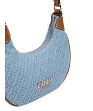 LIUJO EVRIM Schultertasche im Hobo-Stil staubiges Blau - Damentaschen - 4