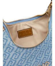 LIUJO EVRIM Schultertasche im Hobo-Stil staubiges Blau - Damentaschen - 5