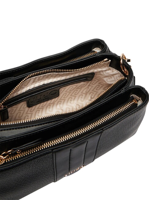EMATITE Schultertasche mit Schultergurt SCHWARZ - Damentaschen