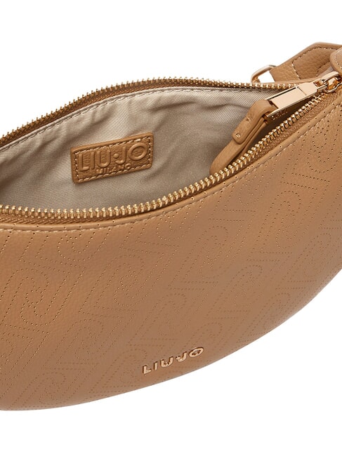 KALISKA Schultertasche mit Schultergurt Kamel - Damentaschen