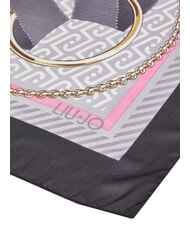 LIUJO LOGO Schal SCHWARZ - Schals - 3