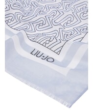 LIUJO NEW LOGO CHAIN Schal heller Denim - Schals - 3