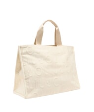 LIUJO LOGO Handtasche mit Schulterriemen wei&szlig;e Creme - Damentaschen - 2