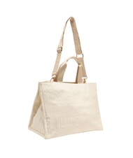LIUJO LOGO Handtasche mit Schulterriemen wei&szlig;e Creme - Damentaschen - 3