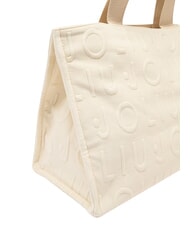 LIUJO LOGO Handtasche mit Schulterriemen wei&szlig;e Creme - Damentaschen - 5