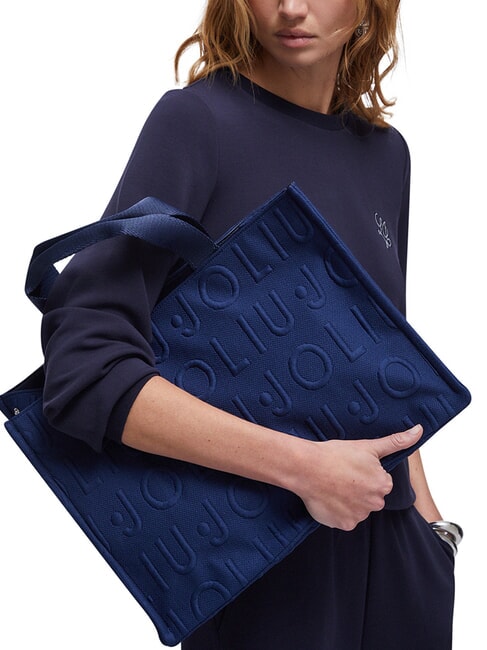 LOGO Handtasche mit Schulterriemen blauer Himmel - Damentaschen