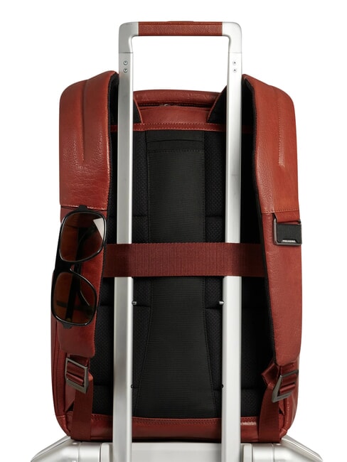 S141 Lederrucksack, 14-Zoll-Laptopfach LEDER - PC-Rucks&auml;cke