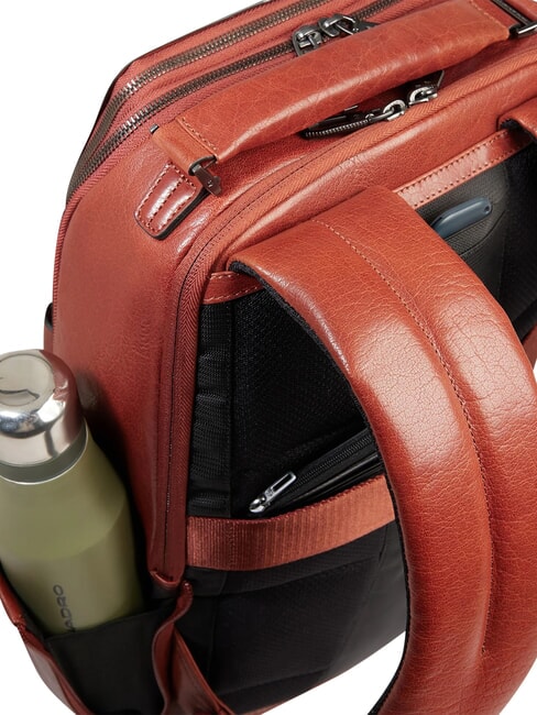 S141 Lederrucksack, 14-Zoll-Laptopfach LEDER - PC-Rucks&auml;cke