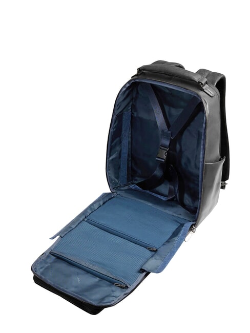 S141 Lederrucksack, 14-Zoll-Laptopfach Schwarz - PC-Rucks&auml;cke
