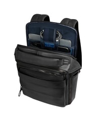 PIQUADRO S141 Lederrucksack, 14-Zoll-Laptopfach Schwarz - PC-Rucks&auml;cke - 3
