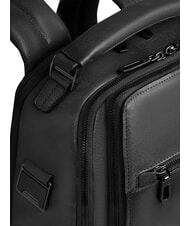 PIQUADRO S141 Lederrucksack, 14-Zoll-Laptopfach Schwarz - PC-Rucks&auml;cke - 5