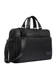 PIQUADRO WOLLEM Aktentasche f&uuml;r Laptop und iPad Pro 12,9" Schwarz - Arbeitstaschen - 3