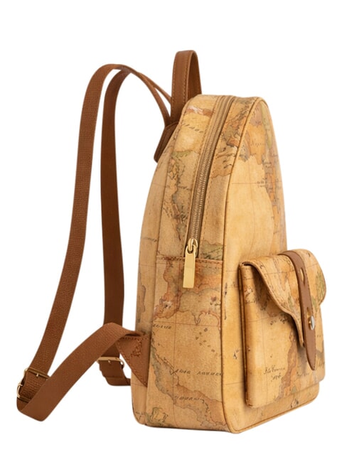 ESCAPE GEO Rucksack mit Vordertasche TABAK - Damentaschen