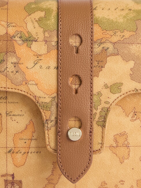 ESCAPE GEO Schultertasche mit Schultergurt TABAK - Damentaschen