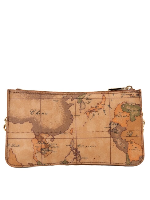 ESCAPE GEO Schultertasche mit Kette und Schulterriemen TABAK - Damentaschen