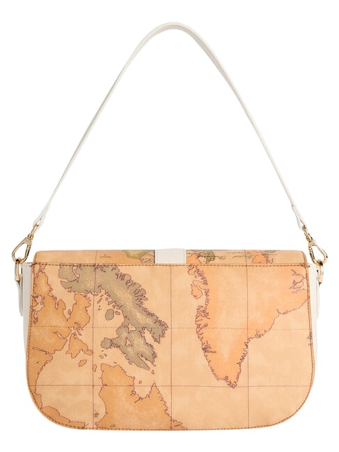 ESCAPE GEO Schultertasche mit Schultergurt Elfenbein - Damentaschen