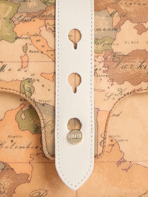 ESCAPE GEO Schultertasche mit Schultergurt Elfenbein - Damentaschen