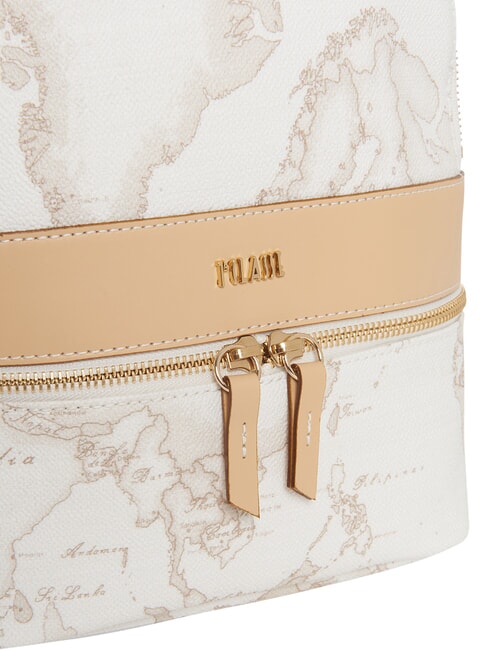 GEO CLASSIC Rucksack mit Vordertasche Wei&szlig; - Damentaschen