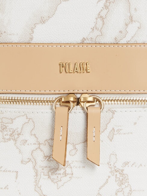 GEO CLASSIC Rucksack mit Vordertasche Wei&szlig; - Damentaschen