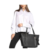 MICHAEL KORS SULLIVAN Handtasche mit Schulterriemen Schwarz - Damentaschen - 2