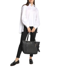 MICHAEL KORS SULLIVAN Handtasche mit Schulterriemen Schwarz - Damentaschen - 7