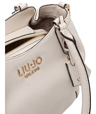 LIUJO TREPIDA Schultertasche mit Schultergurt Creme - Damentaschen - 4