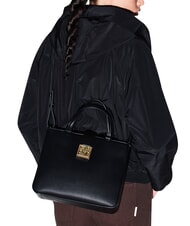 ARMANI EXCHANGE AMY Handtasche, Einkaufstasche mit Schulterriemen Schwarz - Damentaschen - 2